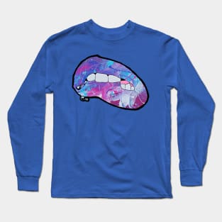 Abstract Lips [ By #ArtIzMuzikForTheEyez ] Long Sleeve T-Shirt